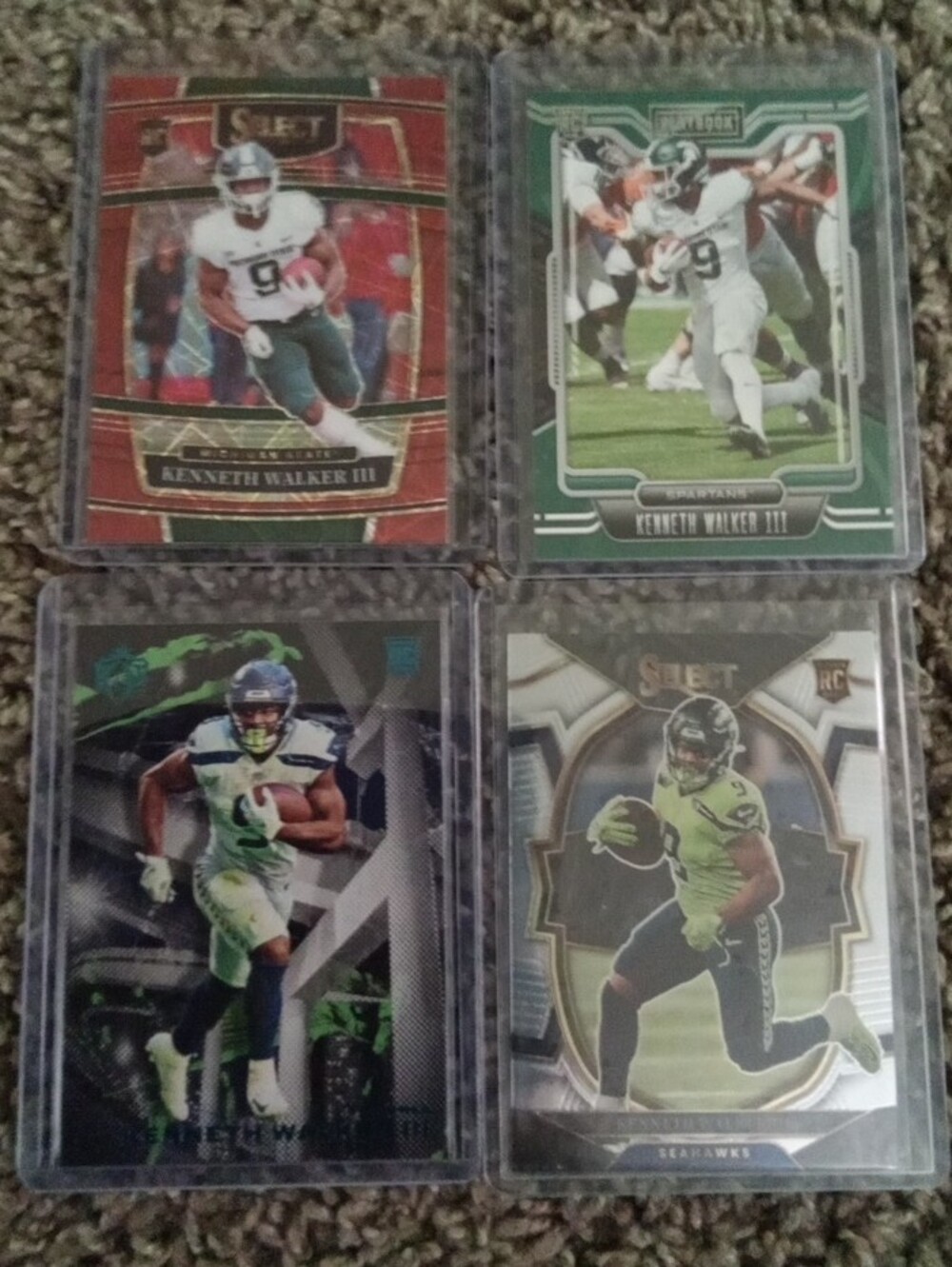 Kenneth Walker 3rd Football Trading Card Lot - Rcs Included. - Picture 5 of 11